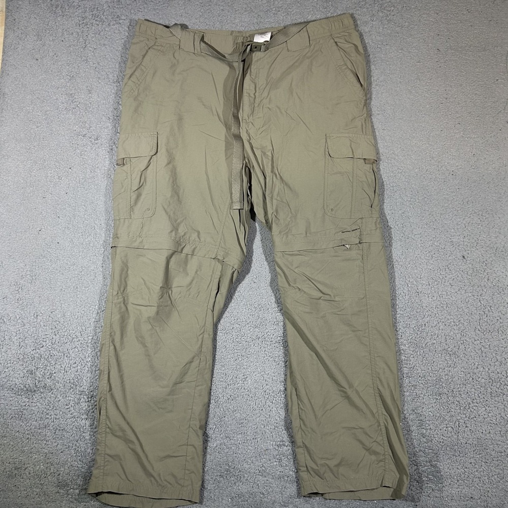 Columbia Omni Dry Ridge Utility Convertible Hiking Pants Men's XL #3899